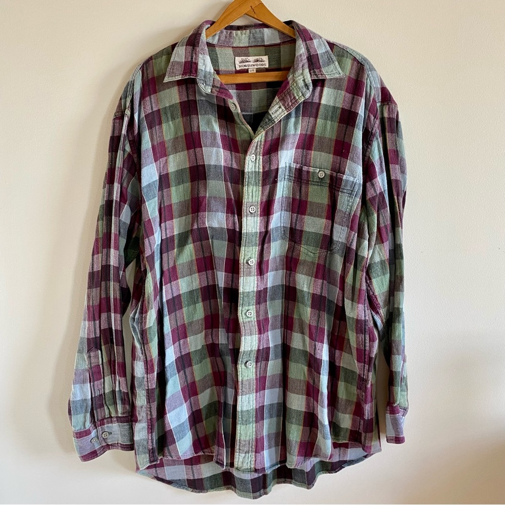 Plaid Button Down Shirt